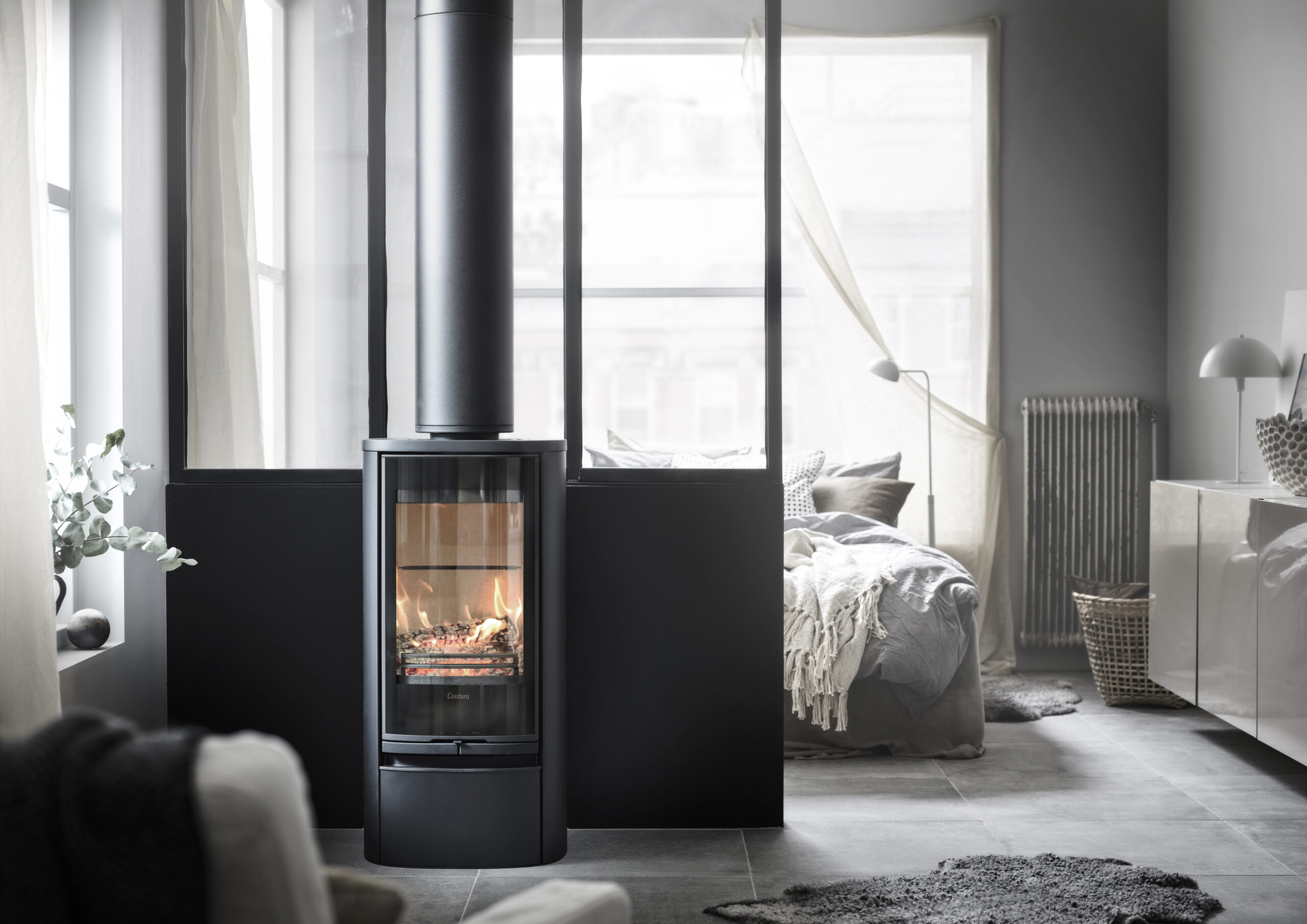 Contura-810G-Style-black-chimney