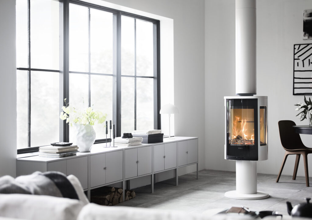 Contura-886G-Style-white-chimney-1-scaled
