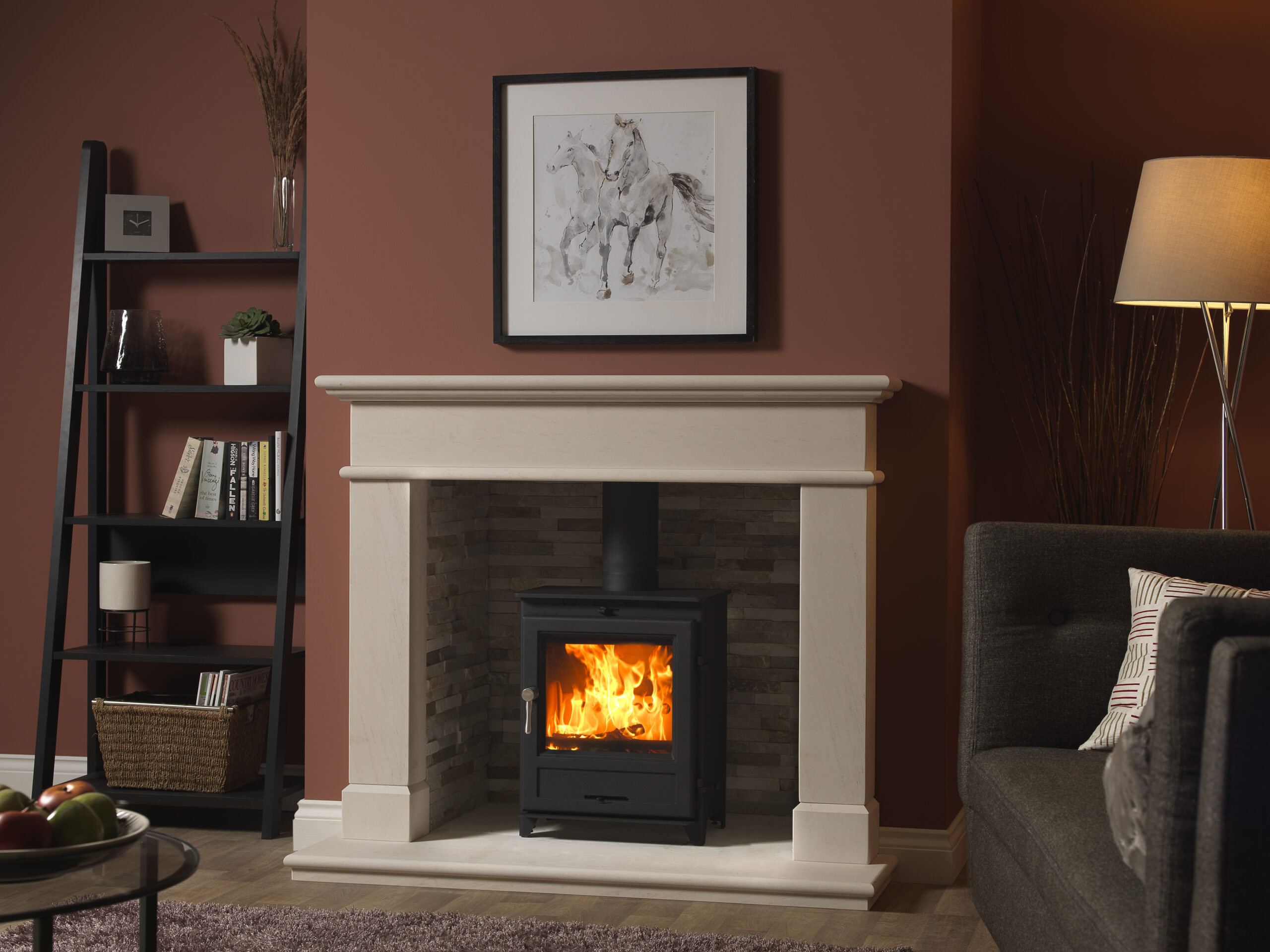 Fireline-FP8-in-Balmoral-Surround-with-Rustic-Brick-Liners-scaled