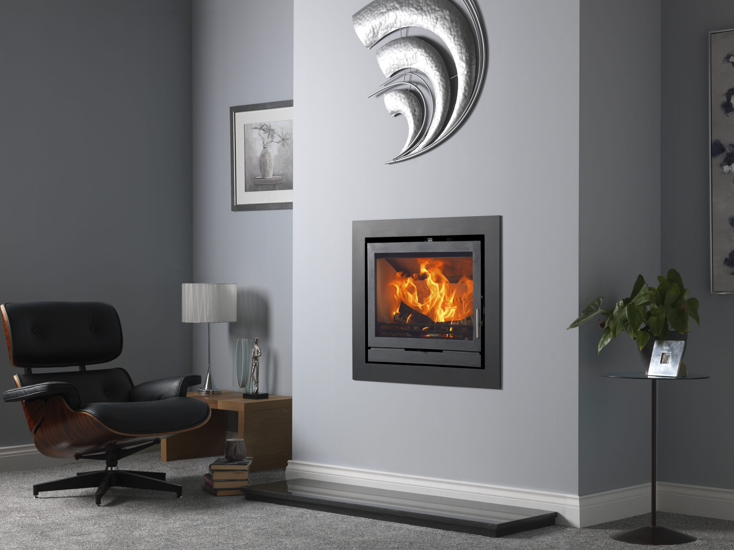 Fireline FPi8-3 wall with Wide Trim