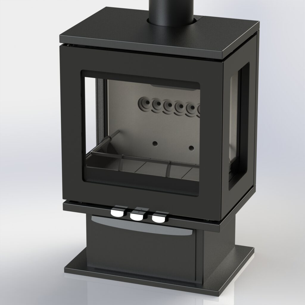 LPV5 Stove on Pedestal Stand