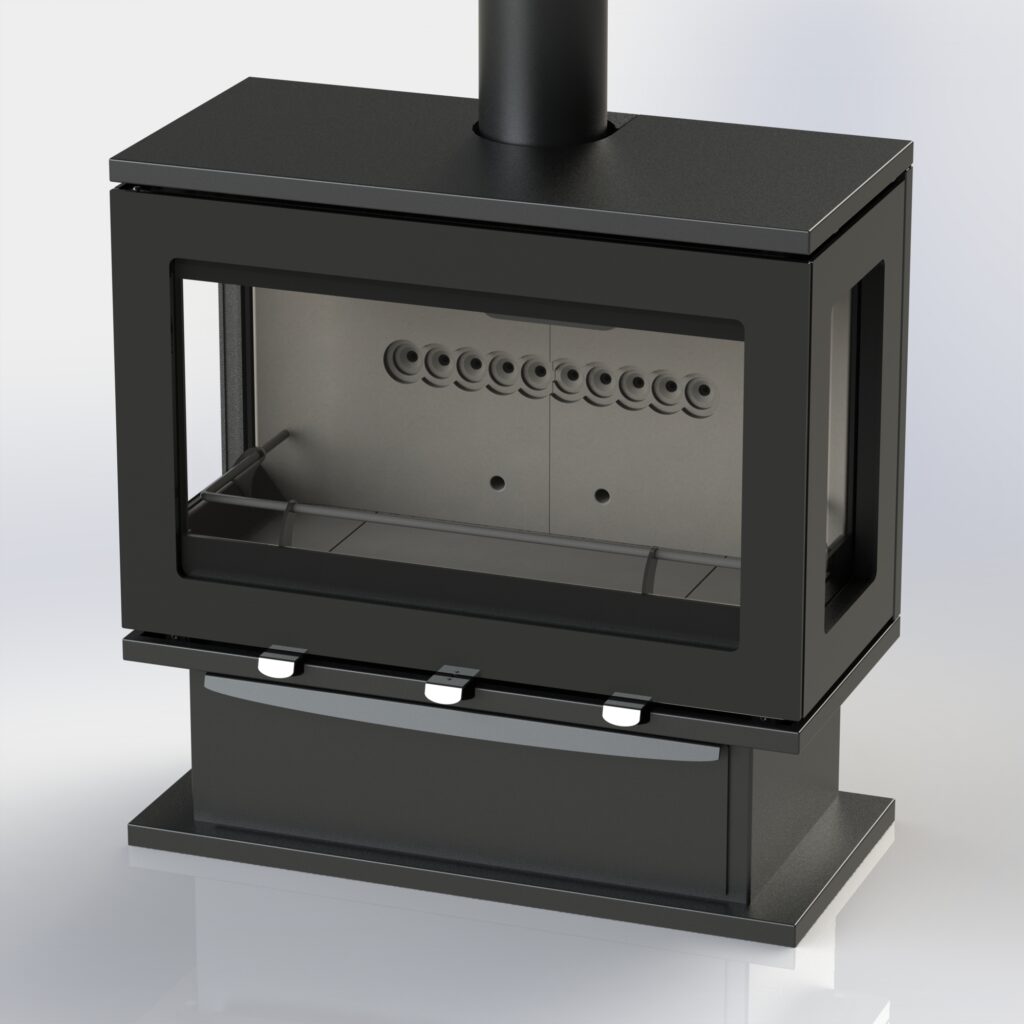 Purevision LPV8 on Pedestal Stand