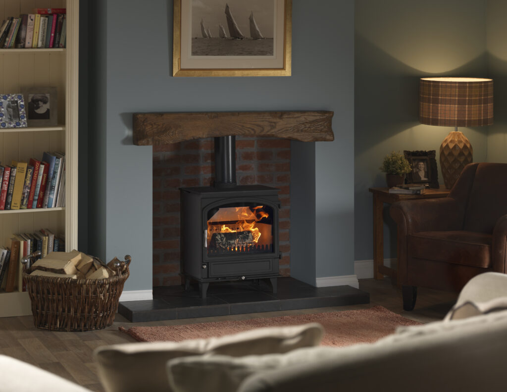 Purevsion HPV5W Curved Door in Inglenook 100mm Legs