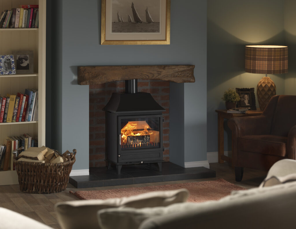 Purevsion HPV5W Square Door With Canopy in Inglenook 100mm Legs